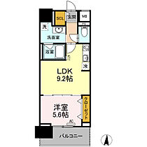 CASA94  ｜ 愛知県豊橋市東小田原町（賃貸マンション1LDK・8階・39.96㎡） その2