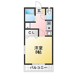 間取図画像 1K