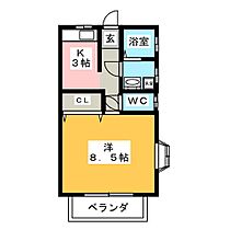 ワールドハイツ5番館  ｜ 愛知県一宮市春明字北本郷（賃貸アパート1K・1階・29.02㎡） その2