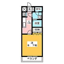 シャンピア山王浦  ｜ 愛知県一宮市大和町妙興寺字山王浦（賃貸アパート1K・2階・29.75㎡） その2