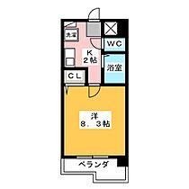 ハイツＡＭＩ  ｜ 愛知県一宮市多加木１丁目（賃貸マンション1K・3階・23.48㎡） その2