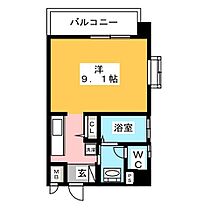 スクエア栄  ｜ 愛知県一宮市栄２丁目（賃貸マンション1R・7階・24.25㎡） その2