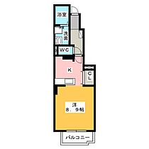 スタジオーネ　プレッソ  ｜ 愛知県一宮市猿海道２丁目（賃貸アパート1K・1階・32.90㎡） その2