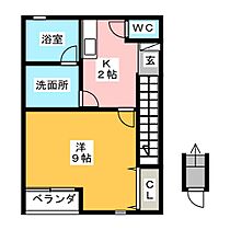 エクレール  ｜ 愛知県一宮市多加木４丁目（賃貸アパート1K・2階・33.12㎡） その2