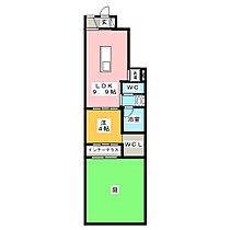 ビックグリーン  ｜ 愛知県一宮市丹陽町九日市場字中田（賃貸アパート1LDK・1階・36.46㎡） その2