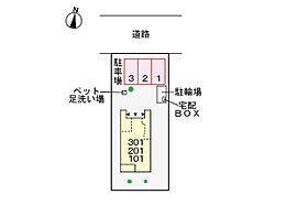 サザンアイランド 301 ｜ 愛知県一宮市平島２丁目(未定)（賃貸アパート2LDK・3階・71.07㎡） その14