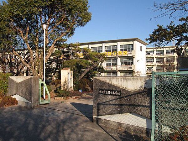 画像22:小学校「岡崎市立緑丘小学校まで454m」
