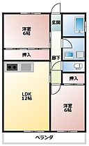 コーポさの  ｜ 愛知県岡崎市上地３丁目（賃貸マンション2LDK・3階・55.00㎡） その2