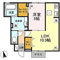 メゾン　エスポワール  ｜ 愛知県岡崎市矢作町字高縄手（賃貸アパート1LDK・1階・42.21㎡） その2