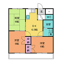 アーバンヒル竜美　Ａ棟  ｜ 愛知県岡崎市竜美南４丁目（賃貸マンション3DK・1階・51.84㎡） その2