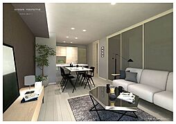 カーサ・レジデンス 3階2LDKの室内