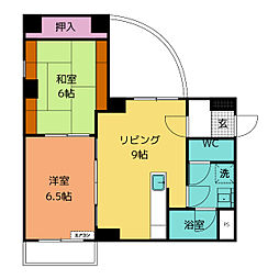 DEVICEBLDG 2LDKの間取図画像