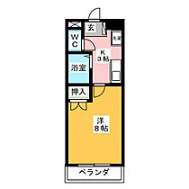 サンリバティー  ｜ 愛知県豊橋市花田町字小松（賃貸マンション1K・2階・24.08㎡） その2