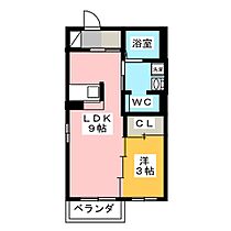 ラ・グラシューズ　II  ｜ 愛知県豊橋市草間町字東山（賃貸アパート1LDK・2階・31.77㎡） その2