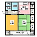 二川サンハイツ3階3.5万円