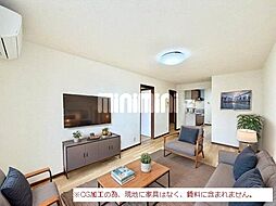 シンシア向山 1階2LDKのリビング/ダイニング