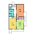 サンライフ白山西館6階5.2万円