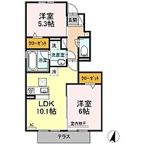 アイリスＢ棟  ｜ 愛知県知多郡美浜町河和台３丁目（賃貸アパート2LDK・1階・51.77㎡） その2