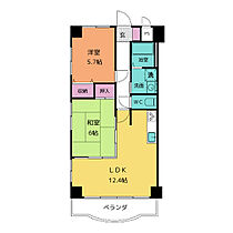 アンビシャス  ｜ 愛知県知多郡美浜町河和台３丁目（賃貸マンション2LDK・3階・60.50㎡） その2