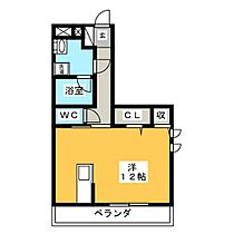 シェソワ　Ｕ  ｜ 愛知県半田市出口町２丁目（賃貸アパート1R・1階・35.35㎡） その2