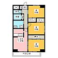 パークサイド雁宿2号館4階7.4万円