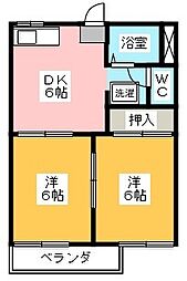 🉐敷金礼金0円！🉐サンハイツ花園　Ｂ棟