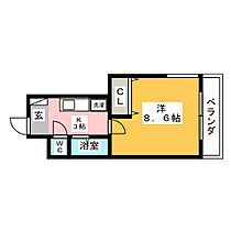 フォレスタ上条  ｜ 愛知県春日井市上条町１丁目（賃貸マンション1K・7階・28.57㎡） その2