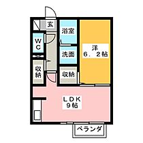 アヴニール大手  ｜ 愛知県春日井市町屋町１丁目（賃貸アパート1LDK・2階・40.08㎡） その2