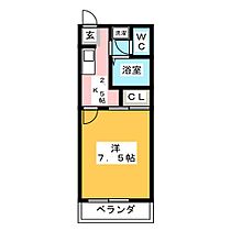 ミノタハイツ出川III  ｜ 愛知県春日井市出川町８丁目（賃貸マンション1K・2階・22.35㎡） その2