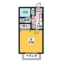 Ｇｒａｎｄ　ＰａｒｋII  ｜ 愛知県春日井市不二ガ丘１丁目（賃貸マンション1K・1階・25.80㎡） その2