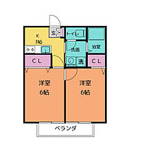 小松ハイツ吉浜　Ｃ  ｜ 愛知県高浜市屋敷町４丁目2番地5（賃貸マンション2K・1階・35.00㎡） その2