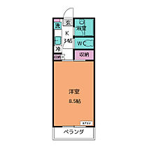 パレス中川　II  ｜ 愛知県高浜市神明町３丁目（賃貸マンション1K・2階・23.90㎡） その2