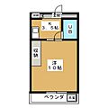 第3マンション久米3階4.2万円