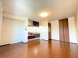 ヴィラ小山　Ａ 2階ワンルームのリビング/ダイニング