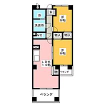 ＭＴコピエ  ｜ 愛知県春日井市味美町３丁目（賃貸マンション2LDK・3階・59.23㎡） その2