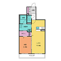 レンブランサ 203 ｜ 愛知県春日井市高山町４丁目15-2（賃貸マンション1LDK・2階・50.66㎡） その2