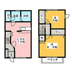 🉐敷金礼金0円！🉐ヨーロピアンシャレー松河戸　西棟
