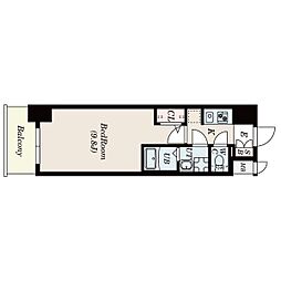 S-RESIDENCE勝川駅前 1Kの間取図画像