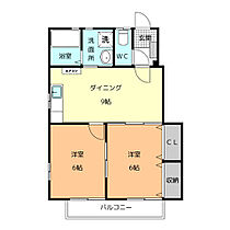 コートハウスII  ｜ 愛知県津島市青塚町２丁目（賃貸アパート2DK・1階・47.20㎡） その2