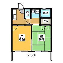 鈴木アパート  ｜ 愛知県愛西市北一色町証文（賃貸一戸建2K・1階・32.60㎡） その2