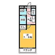 シャンブルＹＤ  ｜ 愛知県津島市昭和町３丁目（賃貸マンション1K・4階・24.00㎡） その2