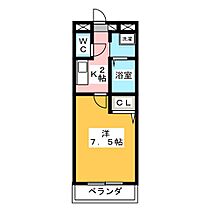 シャンブルＹＤ  ｜ 愛知県津島市昭和町３丁目（賃貸マンション1K・3階・24.00㎡） その2