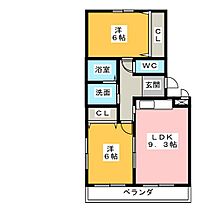 メゾン　プレミール  ｜ 愛知県津島市新開町３丁目（賃貸マンション2LDK・2階・50.40㎡） その2