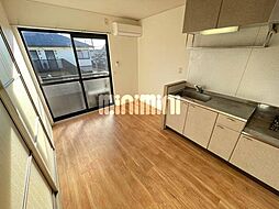 ハイツあきもと　Ａ棟 2階2DKのリビング/ダイニング