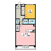 リベルテＯＮＥ  ｜ 愛知県豊川市市田町中社（賃貸マンション1LDK・2階・51.51㎡） その2