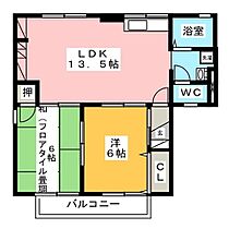 セジュール昴　Ａ棟  ｜ 愛知県豊川市馬場町郷東（賃貸アパート2LDK・2階・53.81㎡） その2