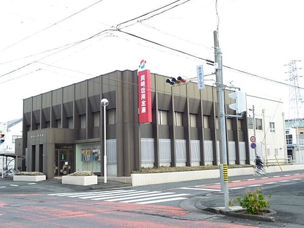 画像28:銀行「岡崎信用金庫まで450m」