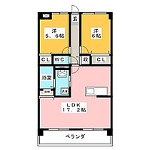 フォレステージ豊川  ｜ 愛知県豊川市馬場町郷前（賃貸マンション2LDK・4階・65.65㎡） その2