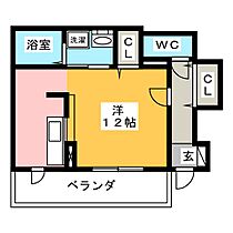 カーサ・デル・アモーレ　Ｅ  ｜ 愛知県豊川市大崎町野添（賃貸アパート1R・1階・34.54㎡） その2