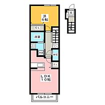 リバーサイド小田渕  ｜ 愛知県豊川市小田渕町仲松（賃貸アパート1LDK・2階・42.37㎡） その2